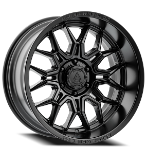 20" Arena Wheel Co A117 Violator Satin Black Off-Road Rims 