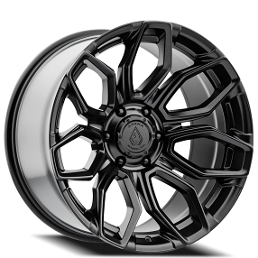 20" Arena Wheel Co A116 Cobra Satin Black Off-Road Rims 