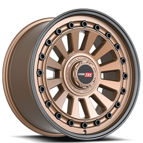 17" Vortek Off-Road VRD-702 Radar Matte Bronze Rims  