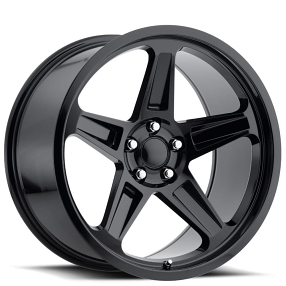 20" Dodge Demon Wheels FR 73 Gloss Black OEM Replica Rims