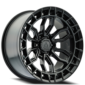 20" Arena Wheel Co A102 Recon Satin Black Off-Road Rims  