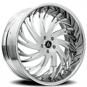 21" Artis Forged Wheels Decatur Chrome Rims