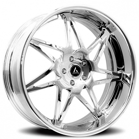 19" Artis Forged Wheels Nirvana Chrome Rims