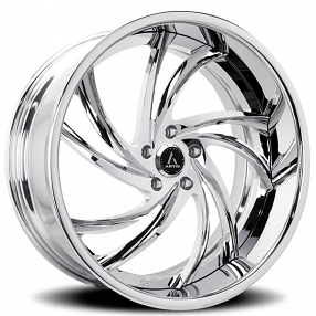 19" Artis Forged Wheels Twister Chrome Rims