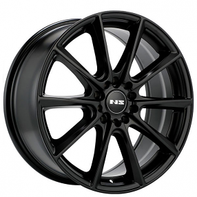 18" NS Wheels Tuner NS1805 Matte Black Rims 