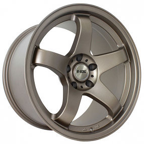 18" NS Wheels Drift M01 Bronze Rims 