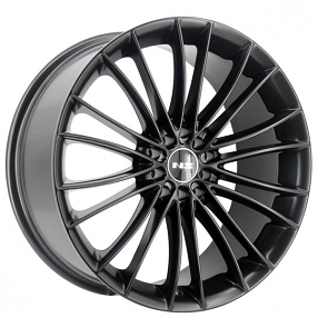 18" NS Wheels Tuner NS1606 Matte Black Rims 