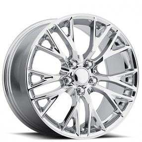 18" Corvette C7 Wheels FR 22 Z06 Chrome OEM Replica Rims  