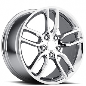 19/20" Corvette C7 Wheels FR 26 Z51 Chrome OEM Replica Rims  