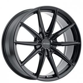 18" Petrol Wheels P4B Gloss Black Rims 
