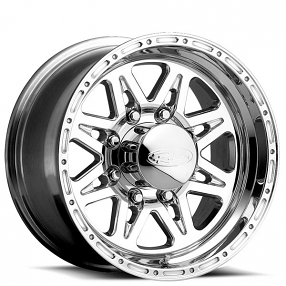 16" Raceline Wheels 888 Renegade 8 Polished Off-Road Rims 