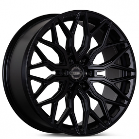 22" Vossen Wheels HF6-3 Satin Black Rims 