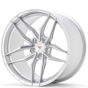 20" Ferrada Wheels F8-FR5 Silver Machined Flow Formed Rims