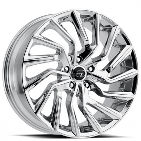 24" VCT Wheels V81 Chrome Rims 