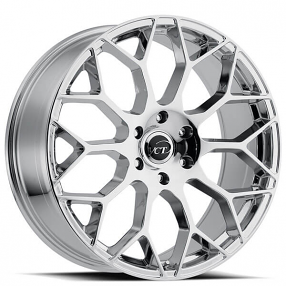 24" VCT Wheels V82 Chrome Rims 