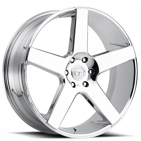 24" VCT Wheels V83 Chrome Rims 
