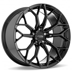 20" Ace Alloy Wheels AFF09 Gloss Piano Black Flow Formed Rims