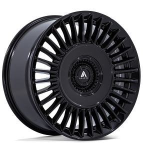22" Asanti Wheels ABL-40 Tiara Gloss Black Rims