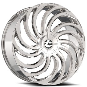 26" Azara Wheels AZA-534 Chrome Rims