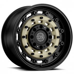 17" Black Rhino Wheels Arsenal Sand on Black Rims 