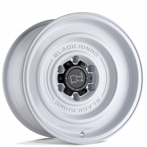 17" Black Rhino Wheels Solid Gloss White Off-Road Rims 