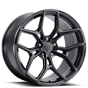 20" Blaque Diamond Wheels BD-F8 Gloss Black Flow Forged Rims 