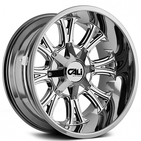 22" Cali Wheels 9101 Americana Chrome Off-Road Rims 