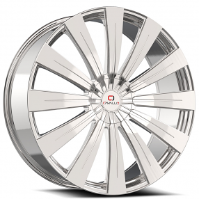 22" Cavallo Wheels CLV-49 Nano Chrome Rims