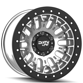 17" Dirty Life Wheels DT-3 9317 Machined with Off-Road Rims