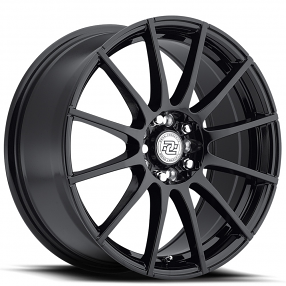 15" Drag Concepts Wheels R16 Gloss Black Rims