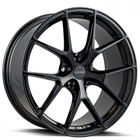 20" Element Wheels EL44 Black Rims