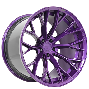 22" Ferrada Wheels F8-FR9 Custom Purple Flow Formed Rims 