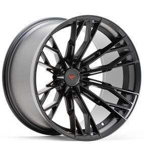 22" Ferrada Wheels FTR11 Noir Black Off-Road Flow Formed Rims