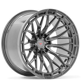 22" Ferrada Wheels FTR12 Gloss Graphite Off-Road Flow Formed Rims 