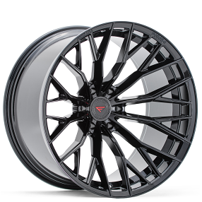 22" Ferrada Wheels FTR9 Obsidian Black Off-Road Flow Formed Rims