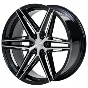 24" Ferrada Wheels FT4 Machine Black Rims