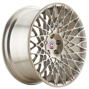 24" HRE Wheels 501M Brushed Gold Monoblock Forged Rims