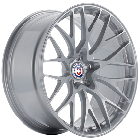 20" HRE Wheels 520M Gloss Silver Monoblock Forged Rims