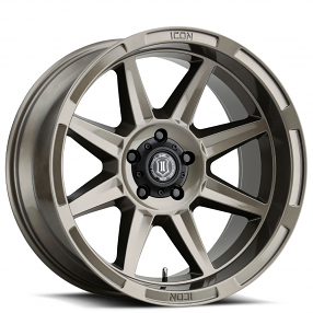 20" ICON Alloys Wheels Bandit Gloss Bronze Off-Road Rims