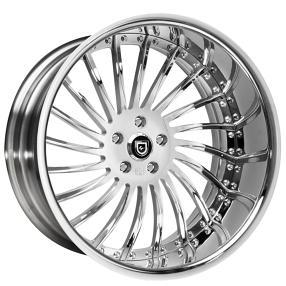 20/21" Lexani Forged Wheels LF-712 Chrome Rims 
