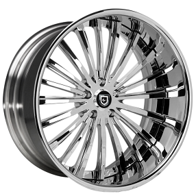 22" Lexani Forged Wheels LF-722 Chrome Rims