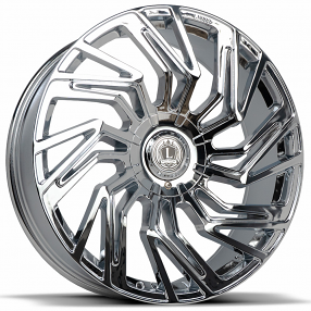 20" Luxxx Alloys Wheels Lux28 Chrome Rims