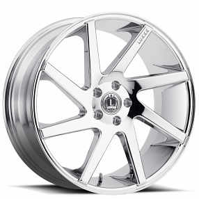 20" Luxxx Alloys Wheels Lux8 Chrome Rims