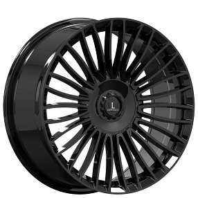 18" Luxxx Alloys Wheels Lux49 Gloss Black Rims