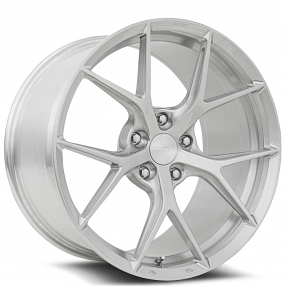 20" Staggered MRR Wheels FS06 Silver Flow Formed Rims