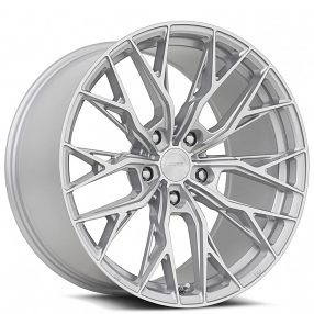 20" Staggered MRR Wheels GF5 Silver Machined Rims