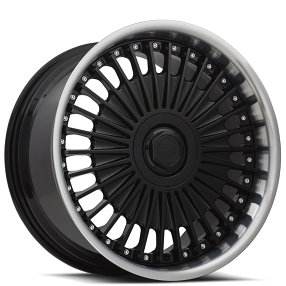 20" MRR Wheels VP4 Black with Machined Lip Rims