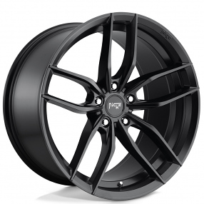 22" Niche Wheels M203 Vosso Matte Black Rims