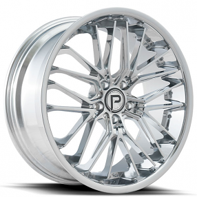 20" Pinnacle Wheels P214 Legacy Chrome Rims