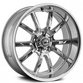 22" Ridler Wheels 650 Chrome Rims 